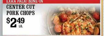 The Markets Center Cut Pork Chops offer