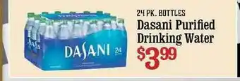The Markets Dasani Purified Drinking Water offer