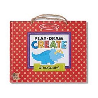 Kohl's Melissa & doug natural play: play, draw, create reusable drawing & magnet kit - dinosaurs offer