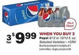 Stater Bros Pepsi offer