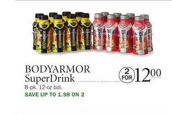 Publix Bodyarmor Super Drink offer