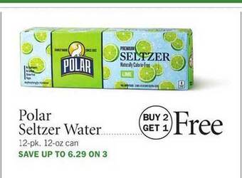 Publix Polar Seltzer Water offer