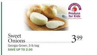 Publix Sweet Onions offer