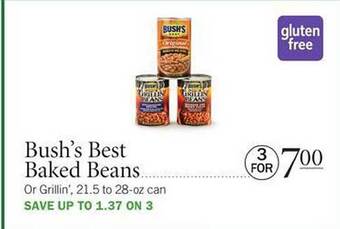 Publix Bush's Best Baked Beans offer