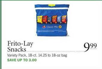 Publix Frito-lay Snacks offer