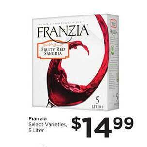 Food 4 Less Franzia offer