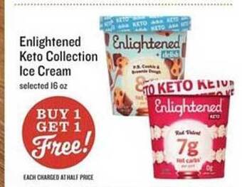 Lowes Foods Enlightened Keto Collection Ice Cream offer