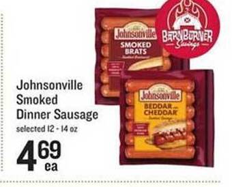 Lowes Foods Johnsonville Smoked Dinner Sausage offer