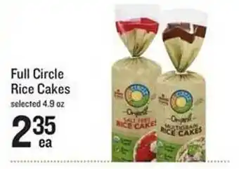 Lowes Foods Full Circle Rice Cakes offer