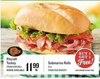 Lowes Foods Pitcraft Turkey offer