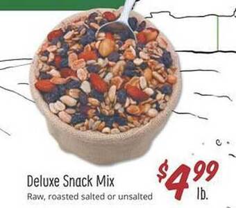 Sprouts Farmers Market Deluxe Snack Mix offer