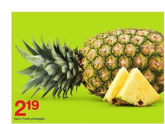 Target Fresh Pineapple offer