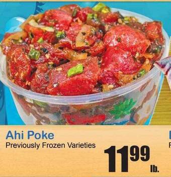 Times Supermarkets Ahi Poke offer