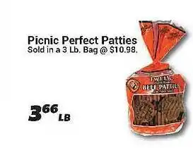 Cost Cutter Picnic Perfect Patties offer
