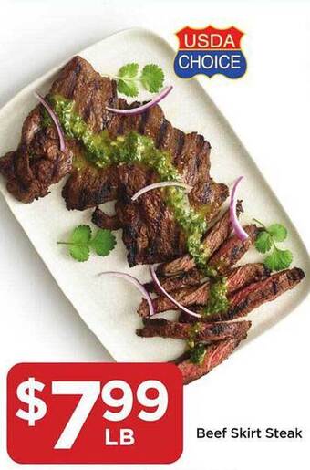 Food 4 Less Beef Skirt Steak offer