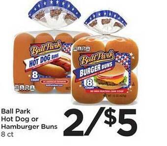 Food 4 Less Ball Park Hot Dog Or Hamburger Buns offer