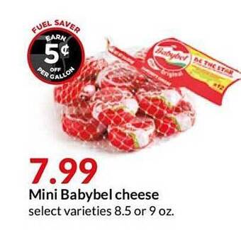 Hy-Vee Mini Babybel Cheese offer