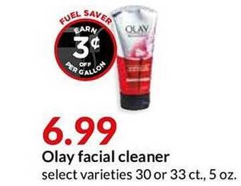 Hy-Vee Olay Facial Cleaner offer