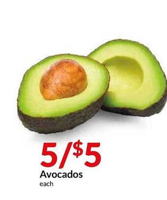 Hy-Vee Avocados offer