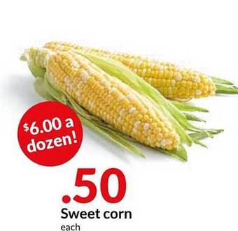 Hy-Vee Sweet Corn offer