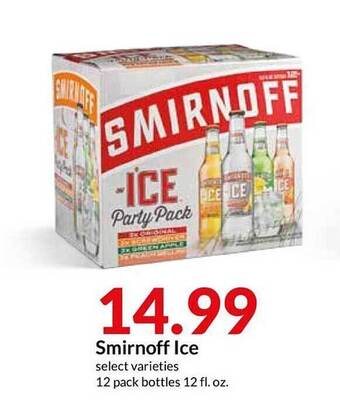 Hy-Vee Smirnoff Ice offer