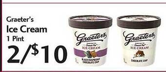 Sunset Foods Graeter's Ice Cream offer