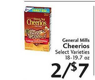 Sunset Foods General Mills Cheerios offer