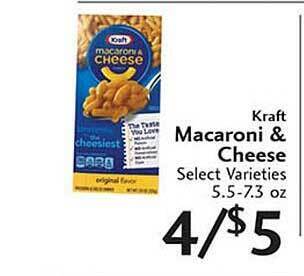 Sunset Foods Kraft Macaroni & Cheese offer