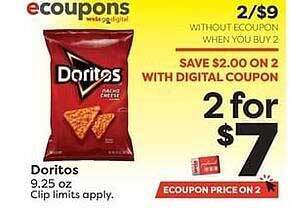 Weis Markets Doritos offer
