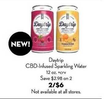 Bristol Farms Daytrip Cbd-infused Sparkling Water offer