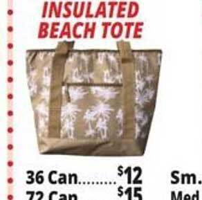 Ocean State Job Lot Insulated Beach Tote offer