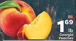 Weis Markets Georgia Peaches offer
