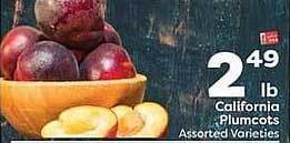 Weis Markets California Plumcots offer