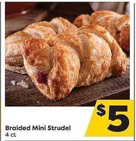 Weis Markets Braided Mini Strudel offer