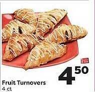 Weis Markets Fruit Turnovers offer