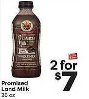 Weis Markets Promised Land Milk offer