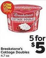Weis Markets Breakstone's Cottage Doubles offer
