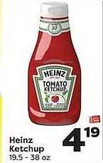 Weis Markets Heinz Ketchup offer