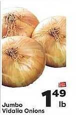 Weis Markets Jumbo Vidalia Onions offer