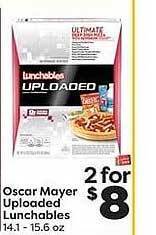 Weis Markets Oscar Mayer Uploaded Lunchables offer