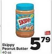 Weis Markets Skippy Peanut Butter offer
