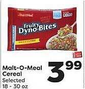 Weis Markets Malt-o-meal Cereal offer