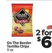 Weis Markets On The Border Tortilla Chips offer