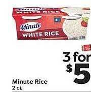 Weis Markets Minute Rice offer