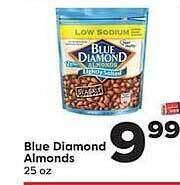 Weis Markets Blue Diamond Almonds offer
