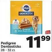Weis Markets Pedigree Dentasticks offer