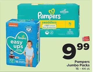 Weis Markets Pampers Jumbo Packs offer