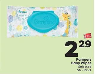 Weis Markets Pampers Baby Wipes offer