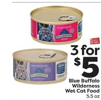 Weis Markets Blue Buffalo Wilderness Wet Cat Food offer