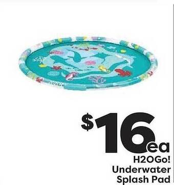Weis Markets H2ogo! Underwater Splash Pad offer
